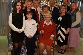 Fotorelacja: 100 lat mieszkanki Myszkowa Pani Zenobii Filipczyk