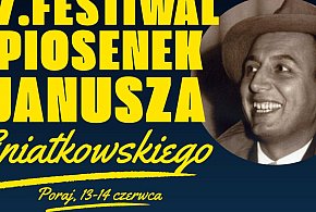 Muzyczne święto w Poraju – nadchodzi XVII Festiwal Piosenek Janusza Gniatkowskiego