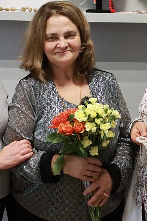 Fotorelacja: Wystawa z cyklu MOJE PASJE, HOBBY pani Lucyny Bąk członkini Klubu Seniora Koziołek-1025