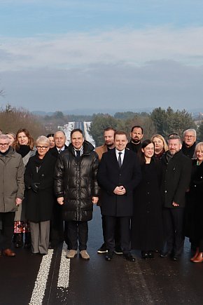 Fotorelacja: Uroczystość otwarcia drogi Choroń - Biskupice-1068