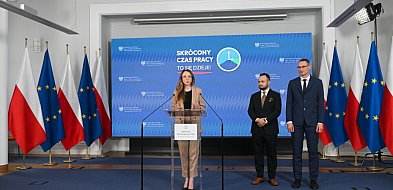 Szefowa MRPiPS: niemal 2 tys. podmiotów zgłosiło się do pilotażu skróconego czasu -56983