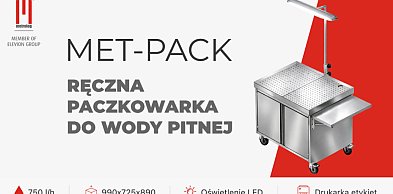 Paczkowarka do wody pitnej. METROLOG - polski producent odpowiada na potrzeby Prog