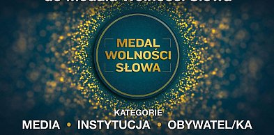 Zgłoś kandydatów do Medalu Wolności Słowa (MediaRoom)