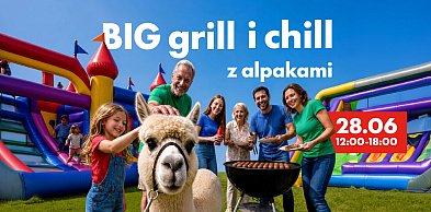 Rodzinne grillowanie i spotkanie z alpakami w BIG Myszków