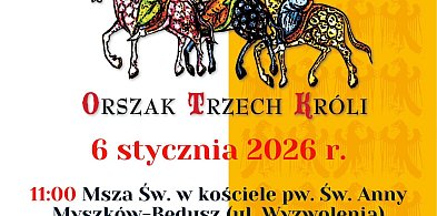 Orszak Trzech Króli w Myszkowie – wspólne świętowanie Objawienia Pańskiego-61819