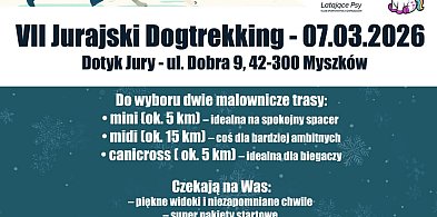 VII Jurajski Dogtrekking już wkrótce w Myszkowie