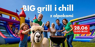 Rodzinne grillowanie i spotkanie z alpakami w BIG Myszków