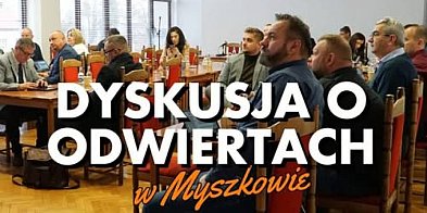 Dyskusja o odwiertach w Myszkowie-60099