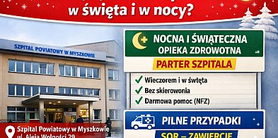 Gdzie po pomoc w Myszkowie w święta i w nocy?