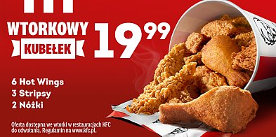 Wtorkowy Kubełek wraca do KFC!