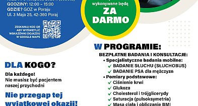 Biała Sobota w Poraju – zadbaj o zdrowie razem z nami!-59009