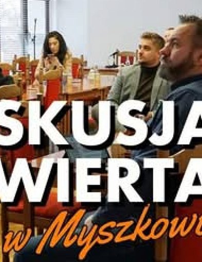 Dyskusja o odwiertach w Myszkowie-60099