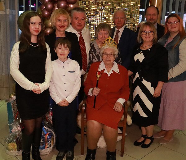 Fotorelacja: 100 lat mieszkanki Myszkowa Pani Zenobii Filipczyk