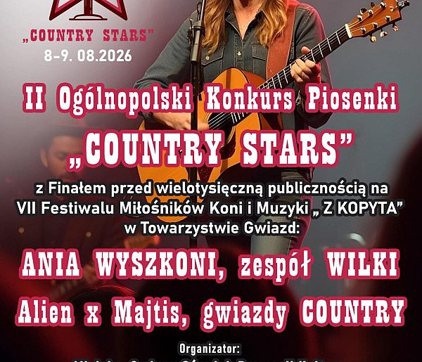 Koziegłowy: II Ogólnopolski Konkurs Piosenki „Country Stars”