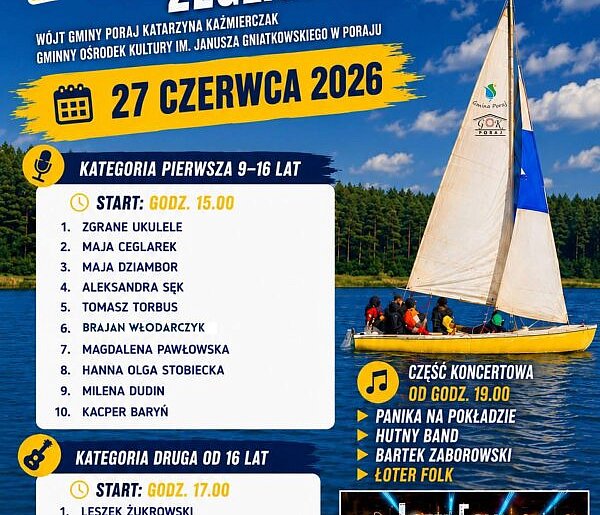 Szanty, koncerty i żeglarski klimat. Przed nami IV Jurajski Festiwal Żeglarski