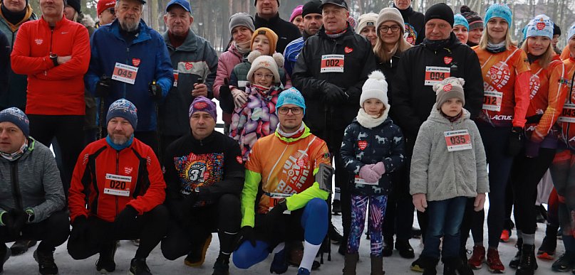 Fotorelacja: Bieg po Zdrowie - 34. Finał WOŚP Myszków