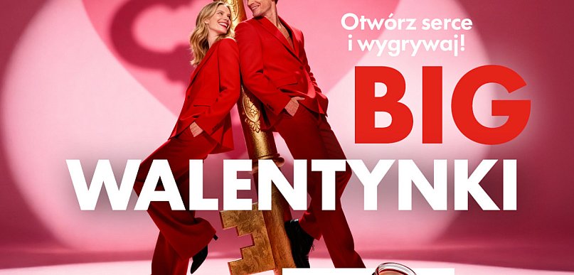 Walentynki w BIG Myszków. Zakupy, zabawa i nagrody dla klientów