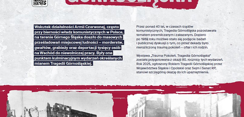„Trauma pokoleń. Tragedia Górnośląska” – Wystawa o bolesnej historii Śląska