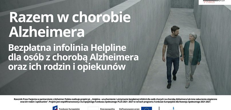 Razem w chorobie Alzheimera – bezpłatna infolinia Helpline dla pacjentów i opiekun