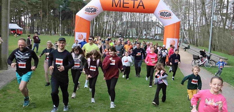 Myszków pobiegł po zdrowie. Aktywnie, rodzinnie i bez rywalizacji.