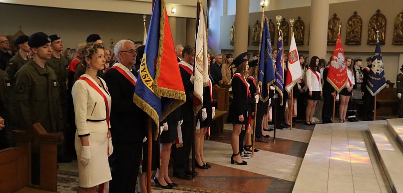 Fotorelacja: Święto Konstytucji 3 Maja w Myszkowie