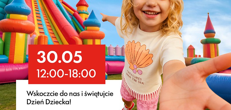 Brokatowe tatuaże, malowanie buziek i dmuchańce - Dzień Dziecka w BIG Myszków