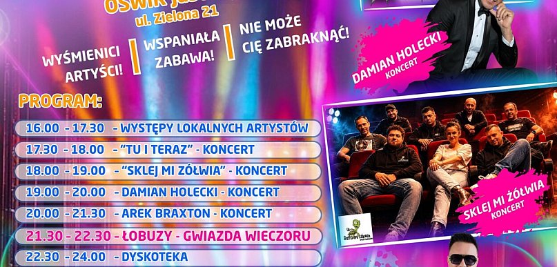 Powitanie Wakacji 2026 w Gminie Poraj. Łobuzy gwiazdą wieczoru