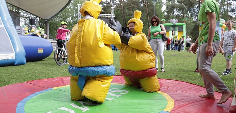 Myszków świętował Dzień Dziecka. Rodzinny piknik pełen atrakcji i uśmiechów