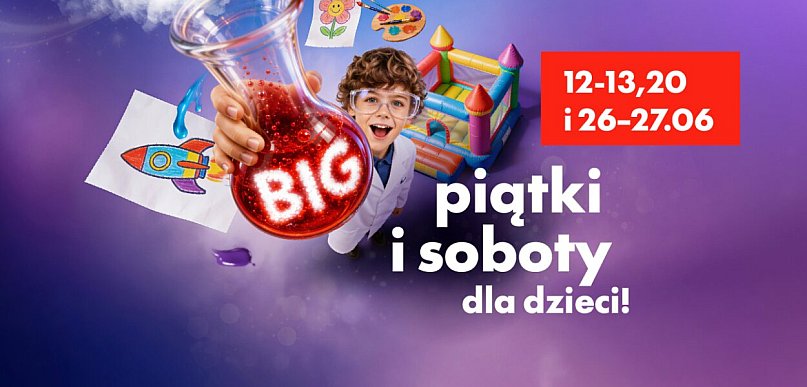 Czerwiec pełen atrakcji w BIG Myszków. Warsztaty dla dzieci i Holi Festival
