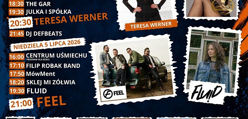 Dni Myszkowa 2026 już w ten weekend! Teresa Werner i Feel gwiazdami święta miasta