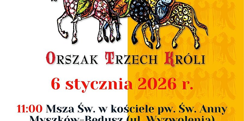Orszak Trzech Króli w Myszkowie – wspólne świętowanie Objawienia Pańskiego - 61819