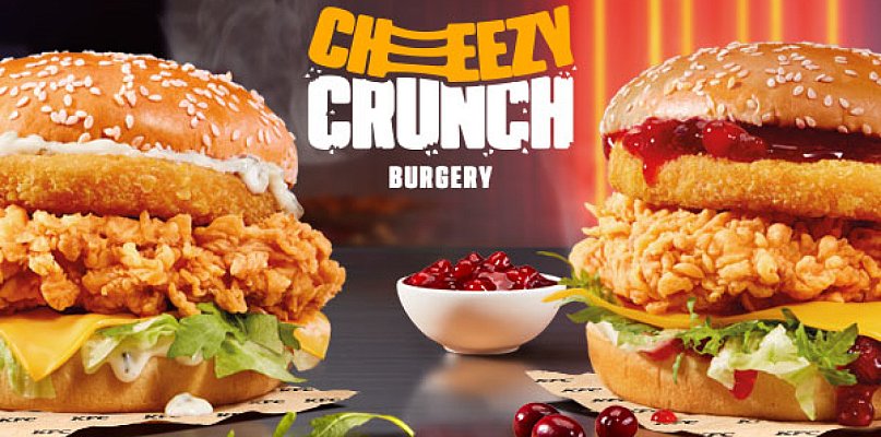 KFC rozgrzewa tej zimy. Poznaj Cheese Crunch Burgers - 61846