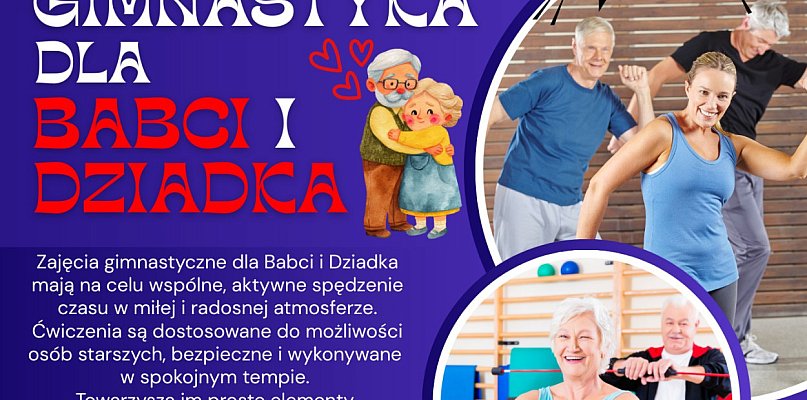 Gimnastyka dla Babci i Dziadka - Aktywnie, zdrowo i z uśmiechem w Myszkowie - 62119