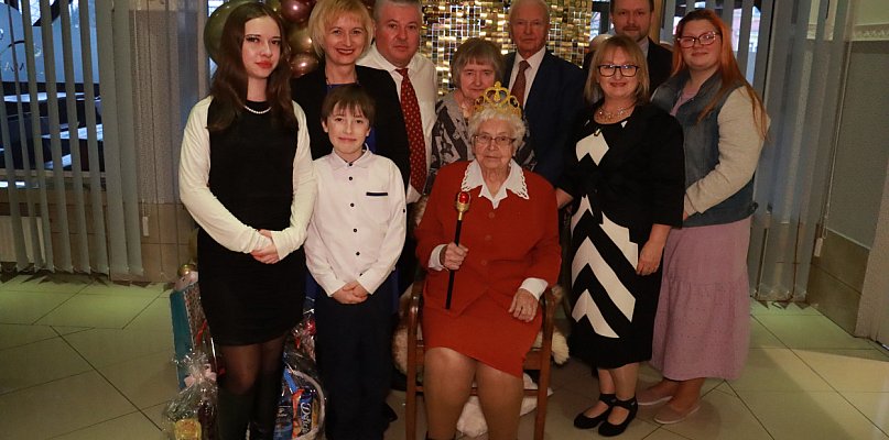 Fotorelacja: 100 lat mieszkanki Myszkowa Pani Zenobii Filipczyk