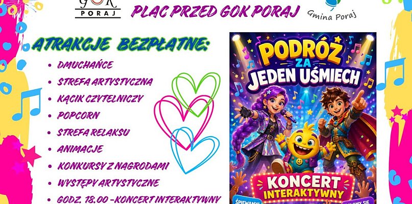Gminny Dzień Dziecka w Poraju pełen atrakcji i emocji!