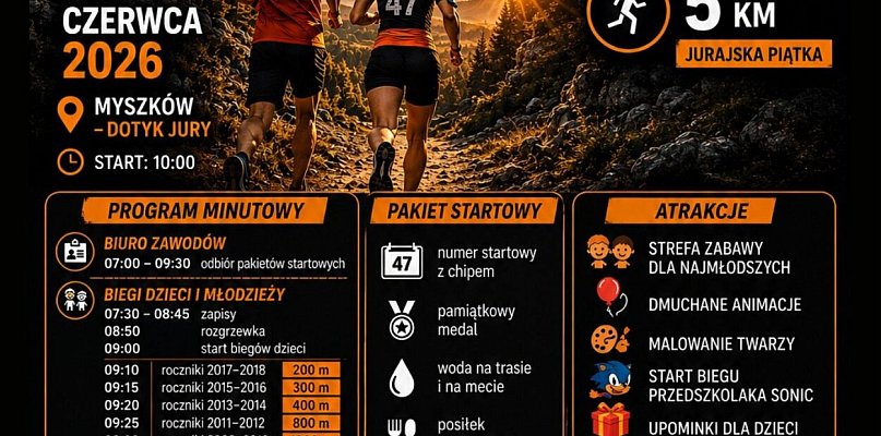 Przed nami 47. Międzynarodowy Bieg V Stawów. Sportowe święto w Myszkowie!