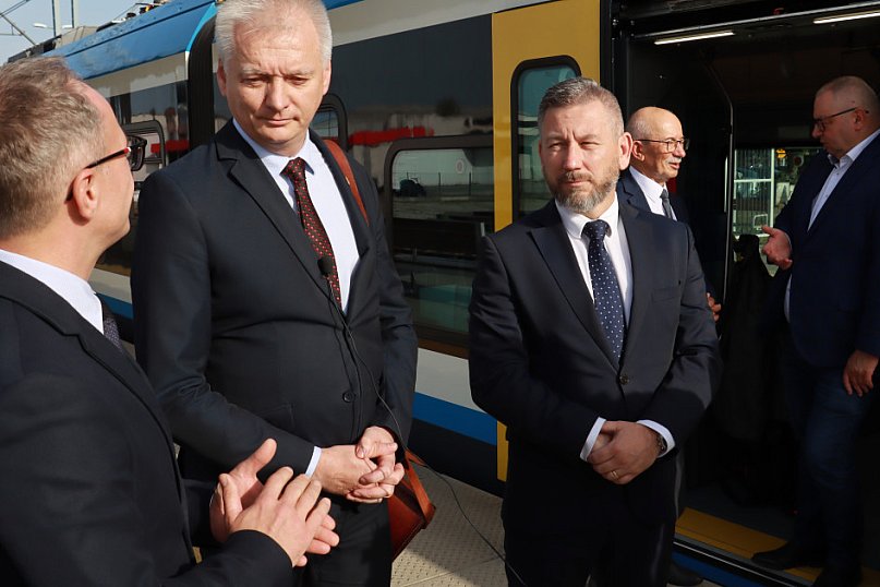 Fotorelacja: Inauguracyjny przejazd pociągu Częstochowa Kraków przez Myszków