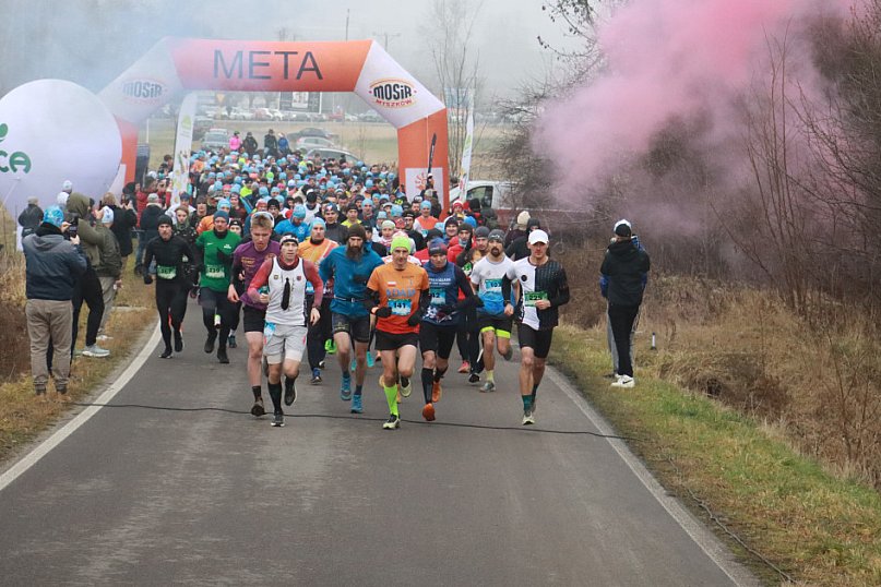 Fotorelacja: 1 Zimowy Półmaraton Myszkowski 2025
