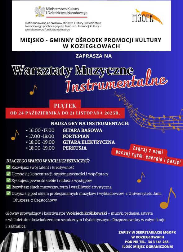 Warsztaty muzyczno instrumentalne