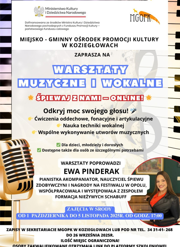 Warsztaty muzyczne i wokalne