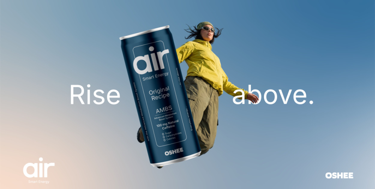 Nowa definicja energii. OSHEE prezentuje air - pierwszy w Polsce funkcjonalny napó