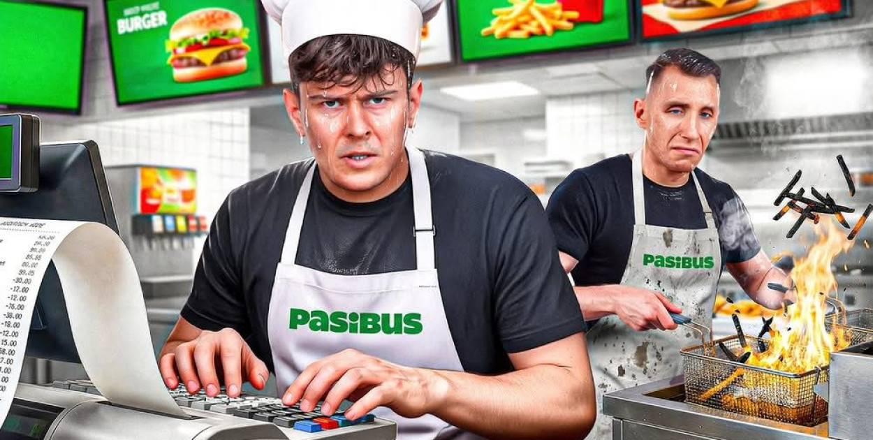 Burger znanych youtuberów w Twoim Pasibusie (MediaRoom)