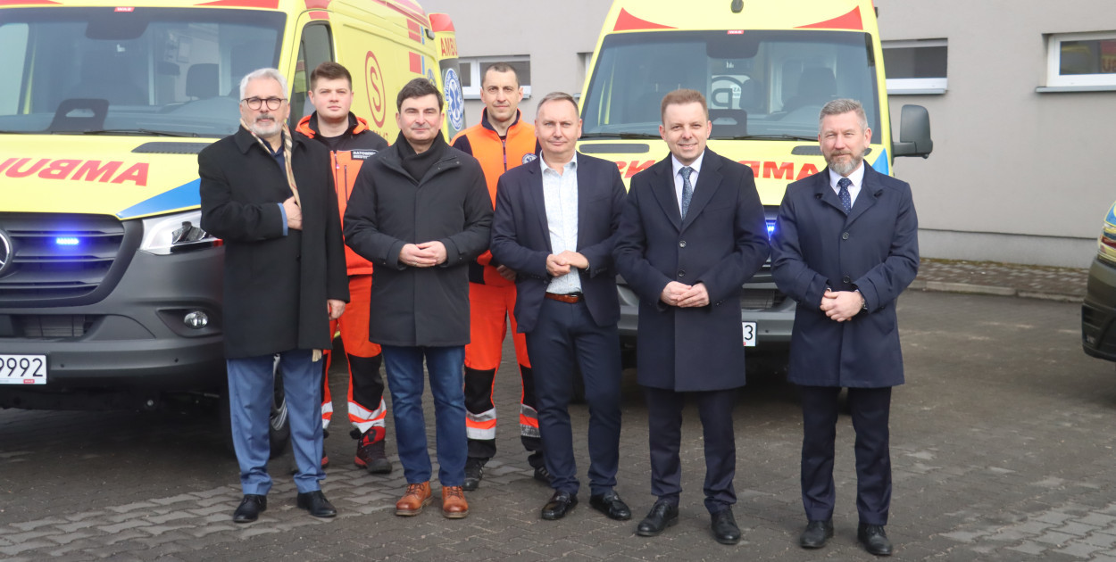 Nowoczesne ambulanse dla szpitala w Myszkowie dzięki wsparciu rządu