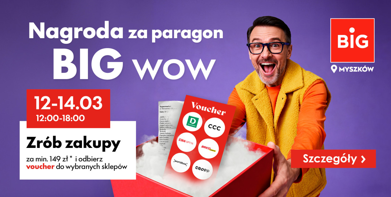 Weekendowa akcja „kup i zyskaj” w BIG Myszków