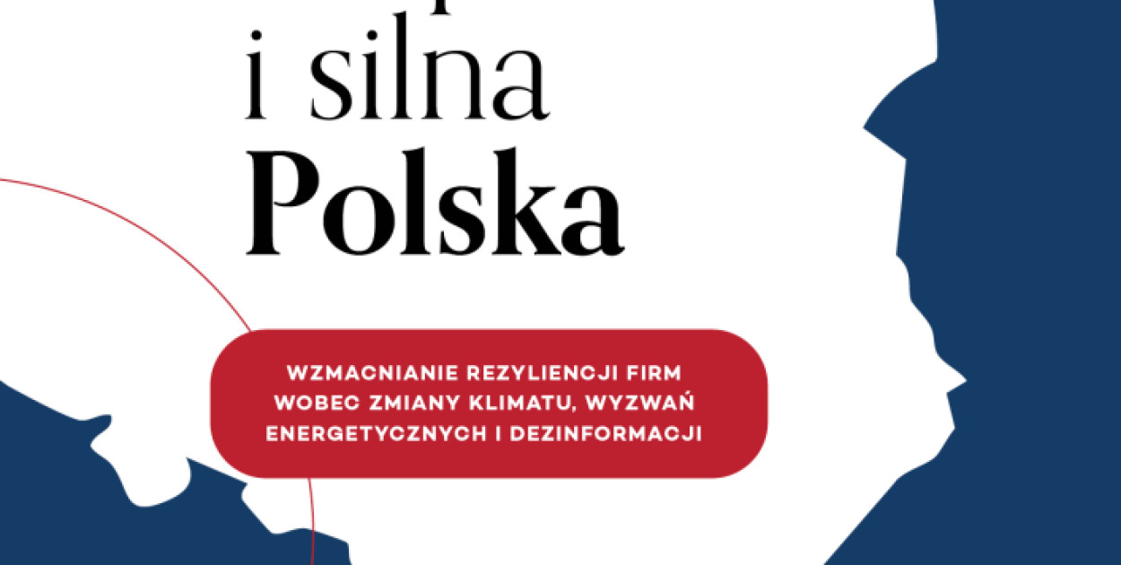 Jak budować odporność firmy. Nowy raport Fundacji Climate&Strategy o rezyliencji p